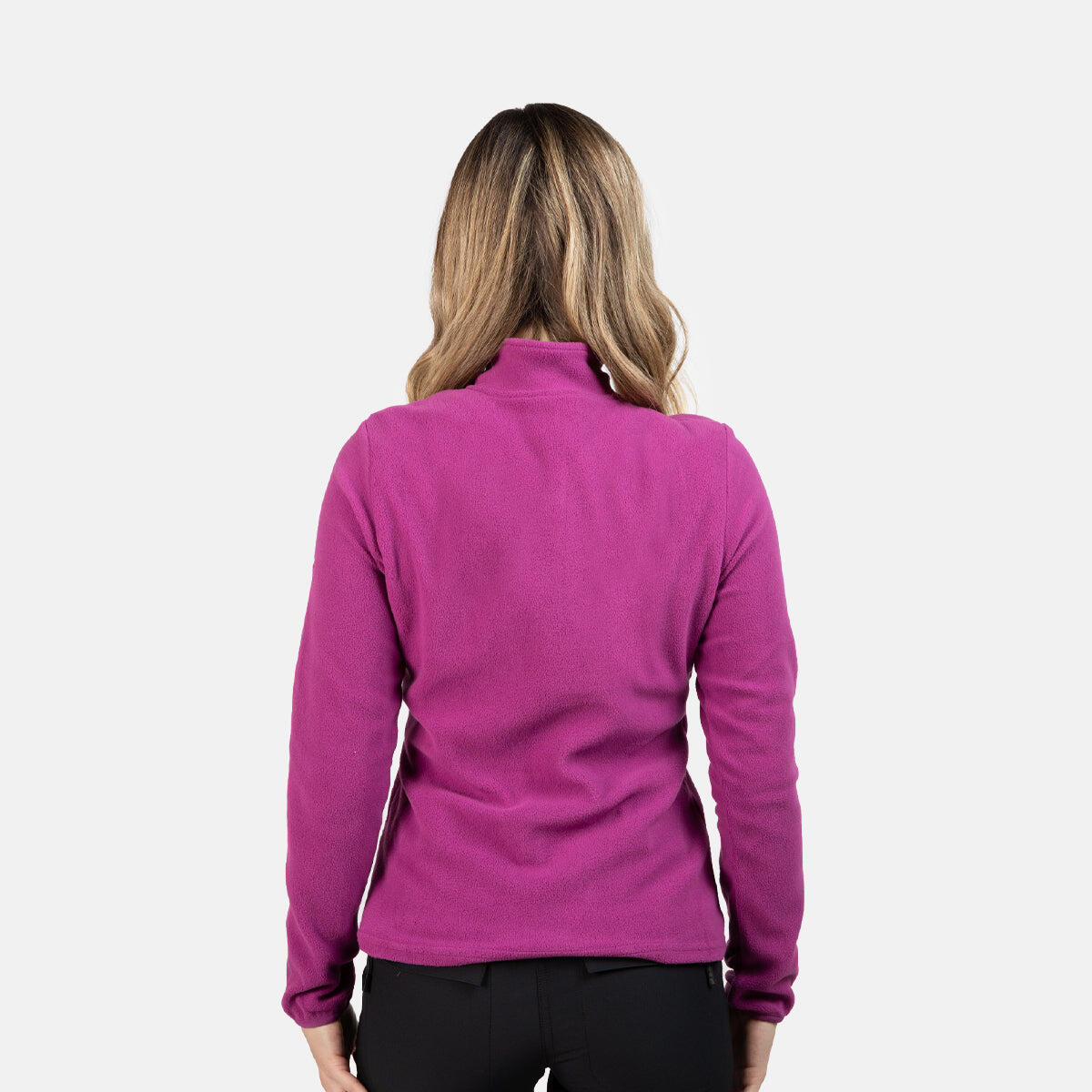 Fodera sportiva in pile con mezza zip SUTTON W da donna di Izas 4/7