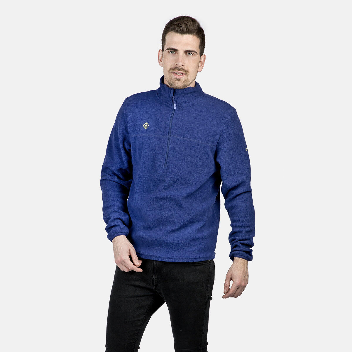Forro Polar Deportivo Media Cremallera SUTTON M para Hombre de Izas , Supera tus 3/7