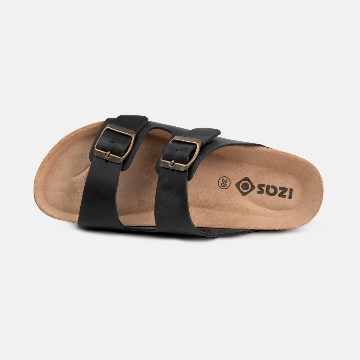 Sandalias ergonómicas DURTAL W de cuero con suela EVA y ajuste personalizable 3/7