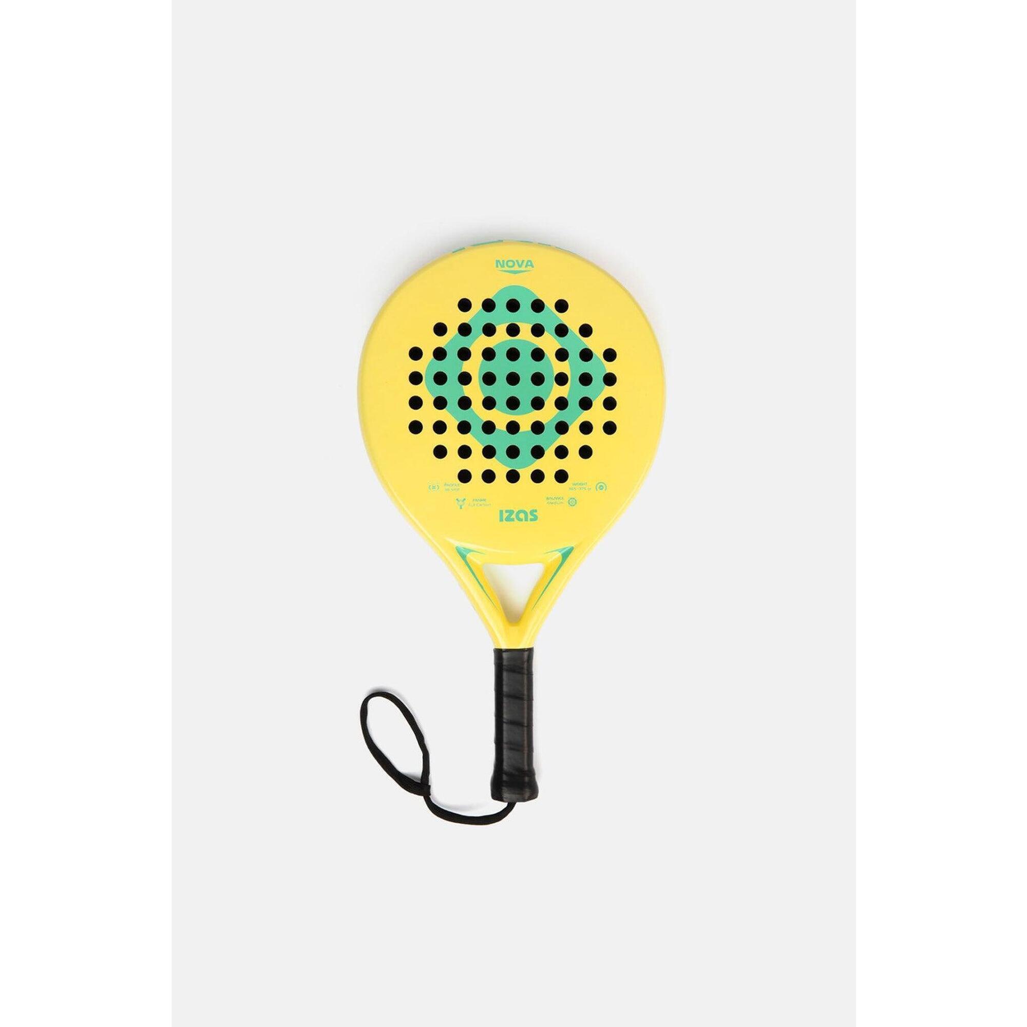 Izas - Izas Raquette De Padel Nova | Puissance Et Contrôle Pour Les Joueurs - Pala - Jaune - No Size - Decathlon