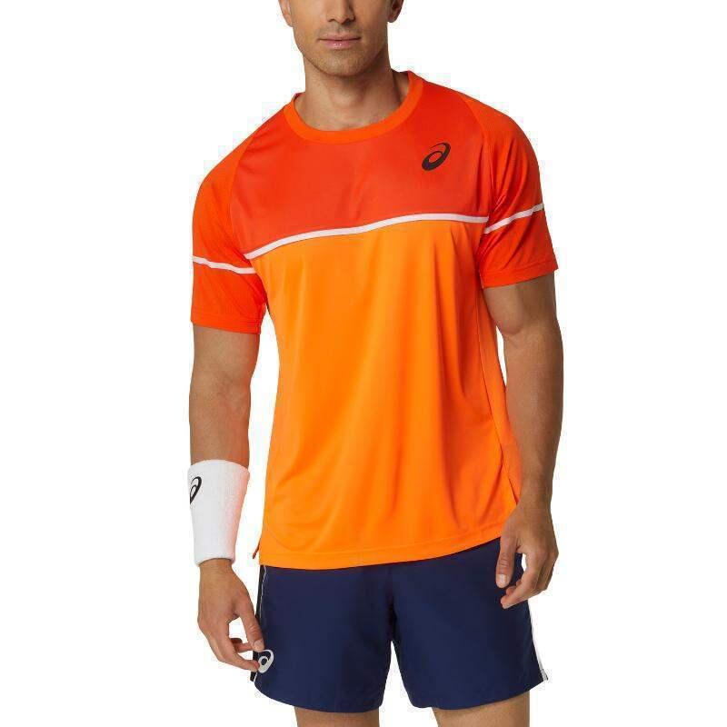 ASICS Mens Short Sleeve Game RunningT-Shirt