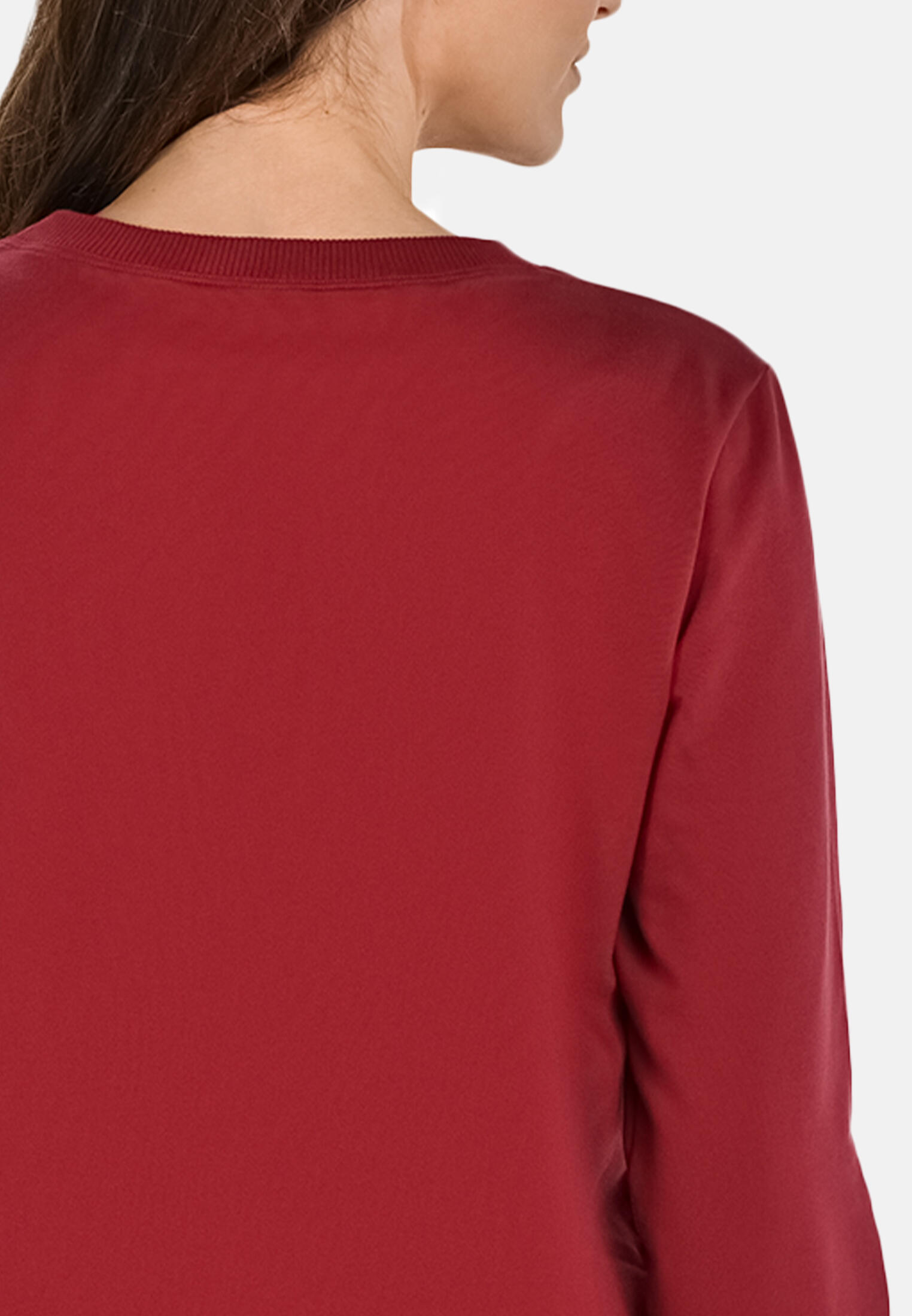 Felpa da donna in cotone con scollo rotondo Teyli Ellis 6/6