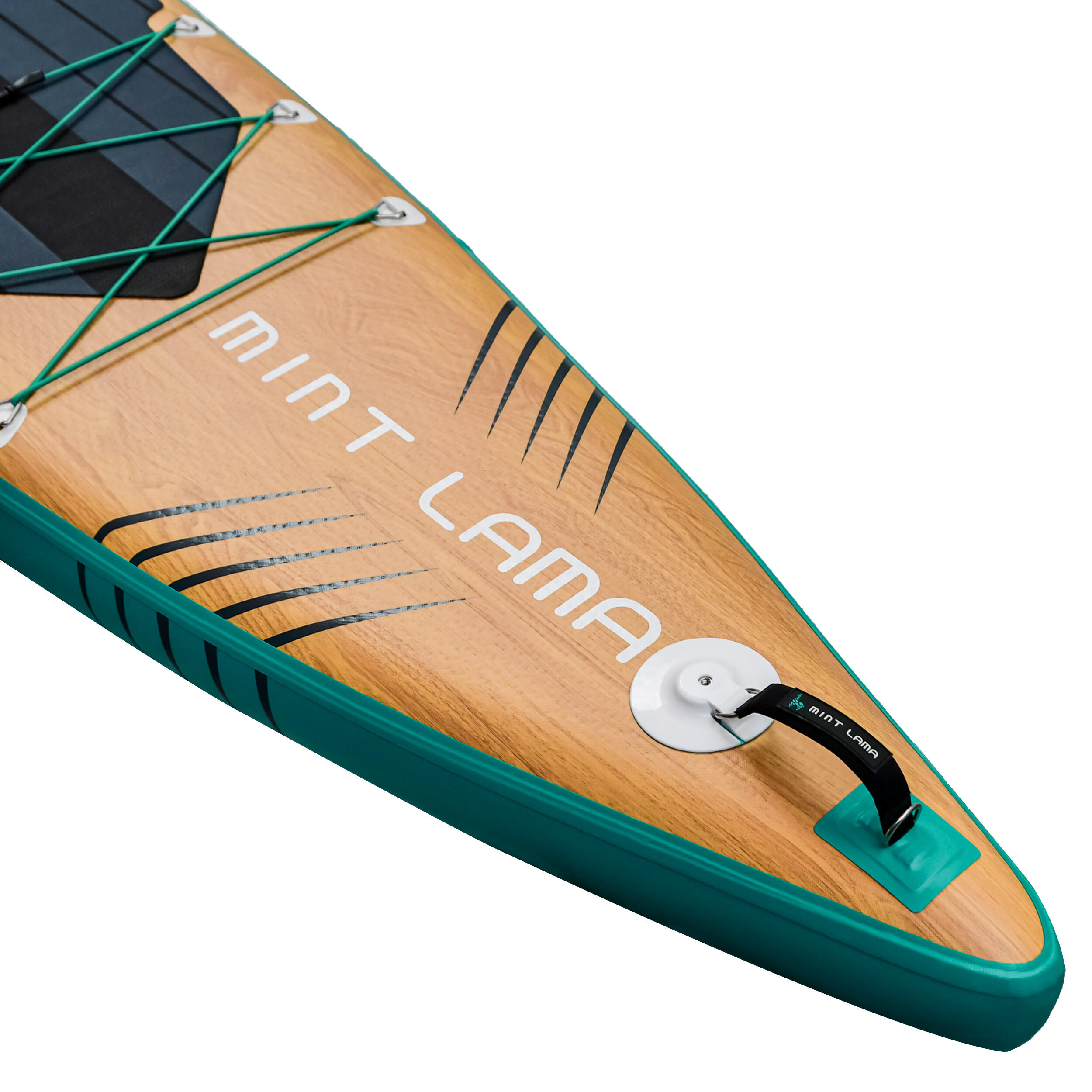 SUP Racer 12'6'' Set von MINT LAMA mit LBS Ventil 3/7