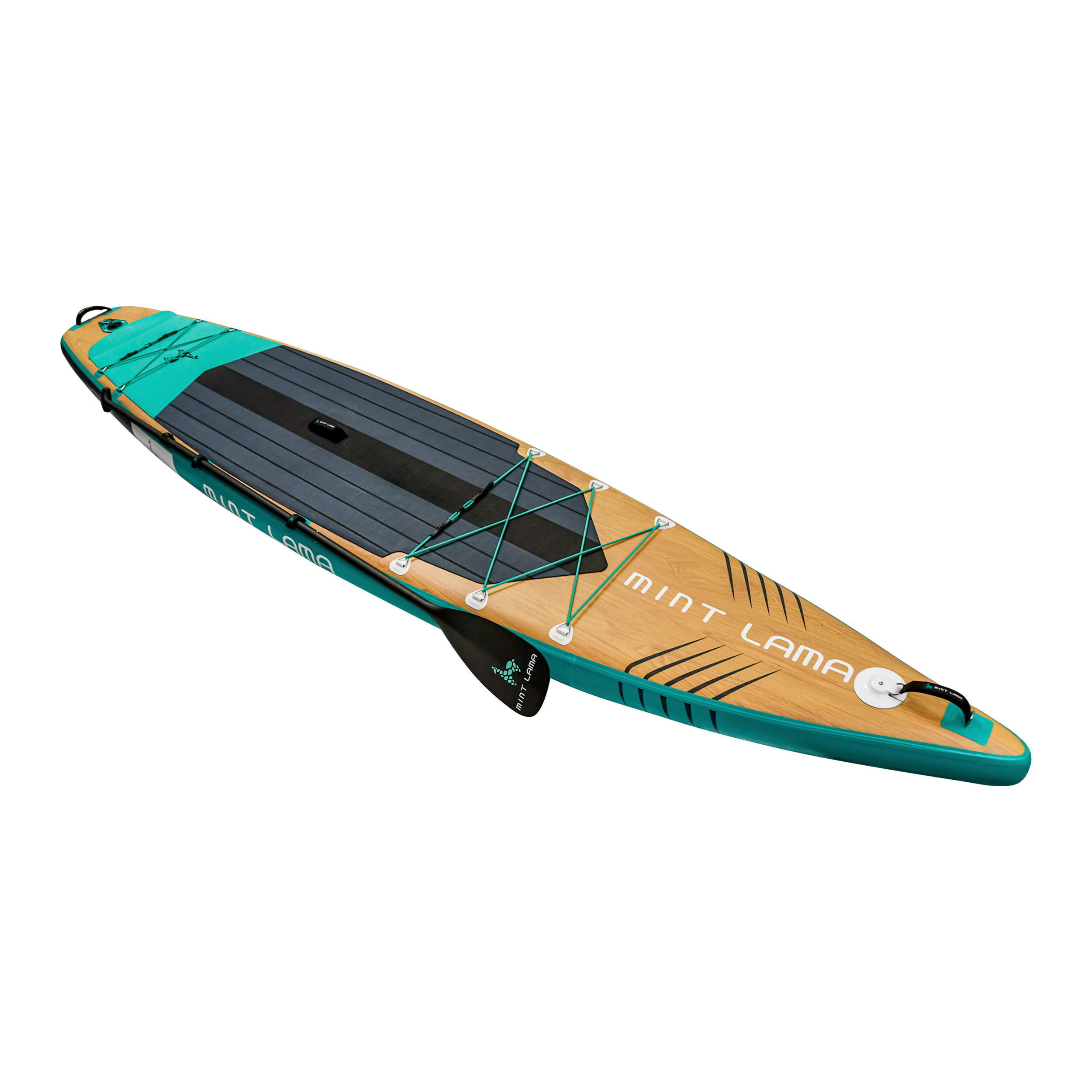 SUP Racer 12'6'' Set von MINT LAMA mit LBS Ventil 4/7