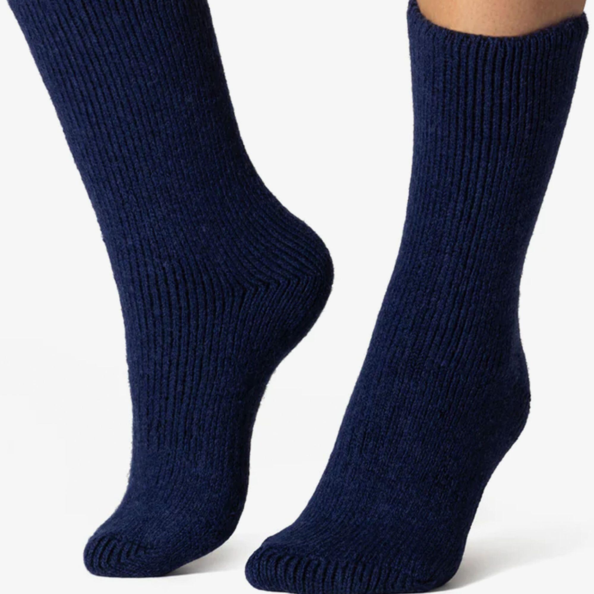 Ladies Winter Warm 2.7 TOG Wool Rich Thermal Socks 4/6