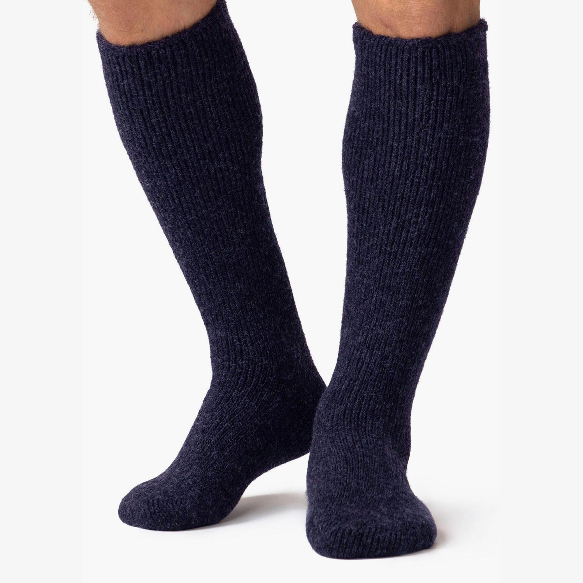 Mens Extra Long 2.7 TOG Knee High Wool Rich Thermal Socks 5/5