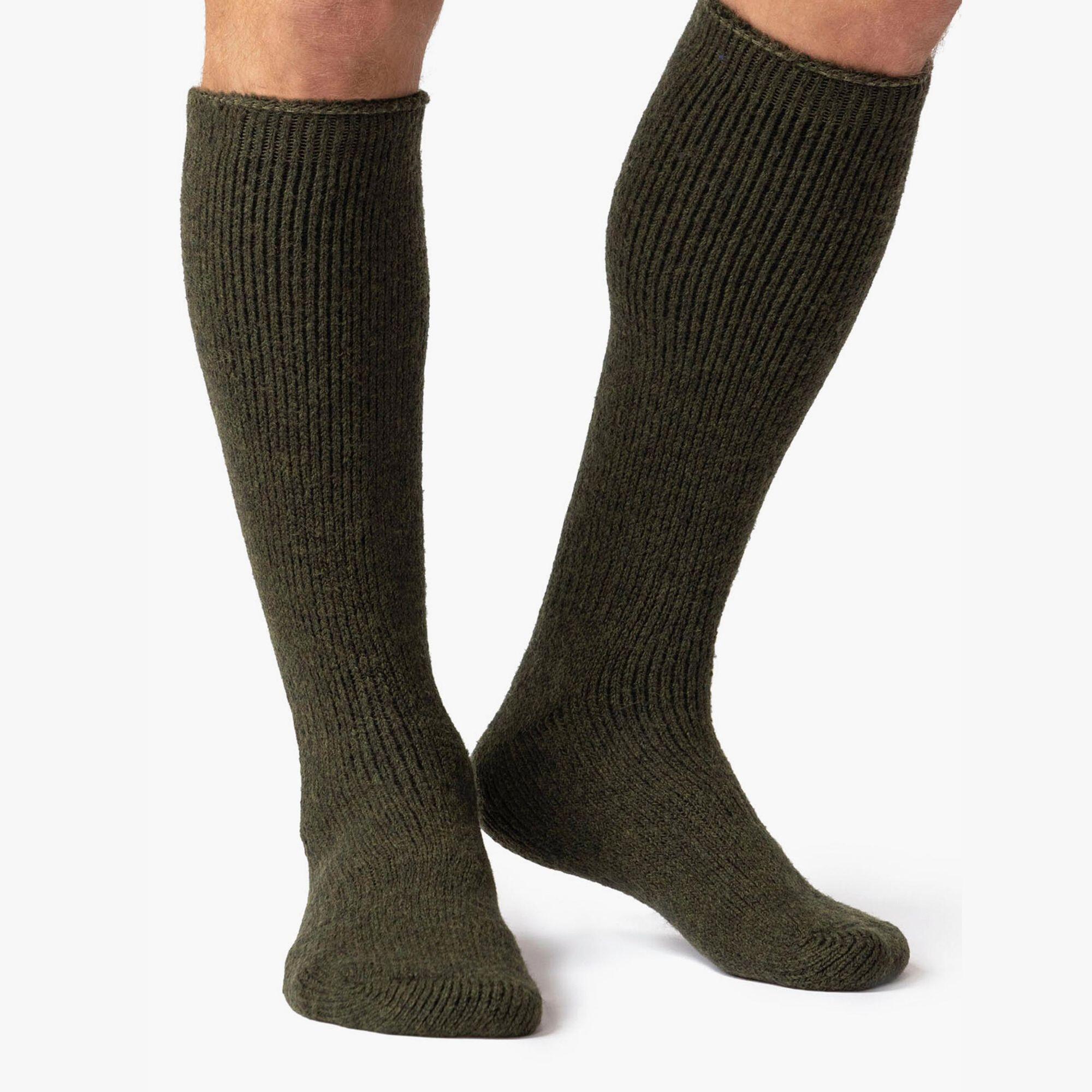 Mens Extra Long 2.7 TOG Knee High Wool Rich Thermal Socks 4/5