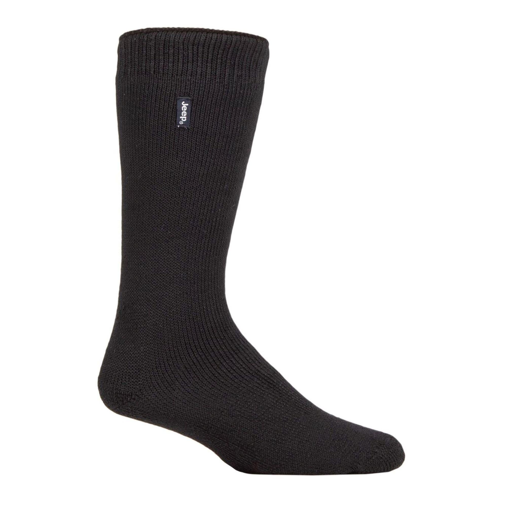 Herren Thermosocken Extra Warm | Jeep | Gepolstert Outdoor Winter Stiefelsocken 3/4
