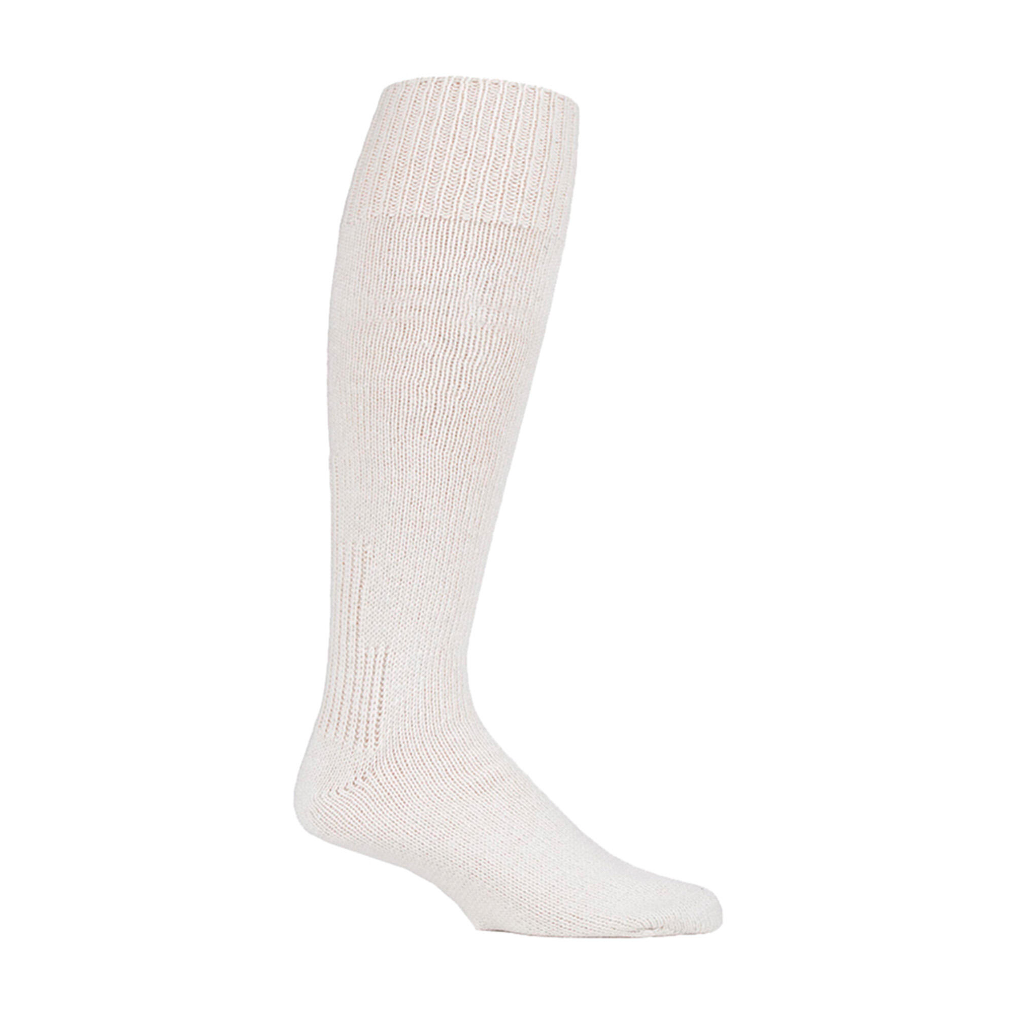 Country Pursuit - 3 Paires Homme Chaussettes Pêches Hautes Laine 3/5