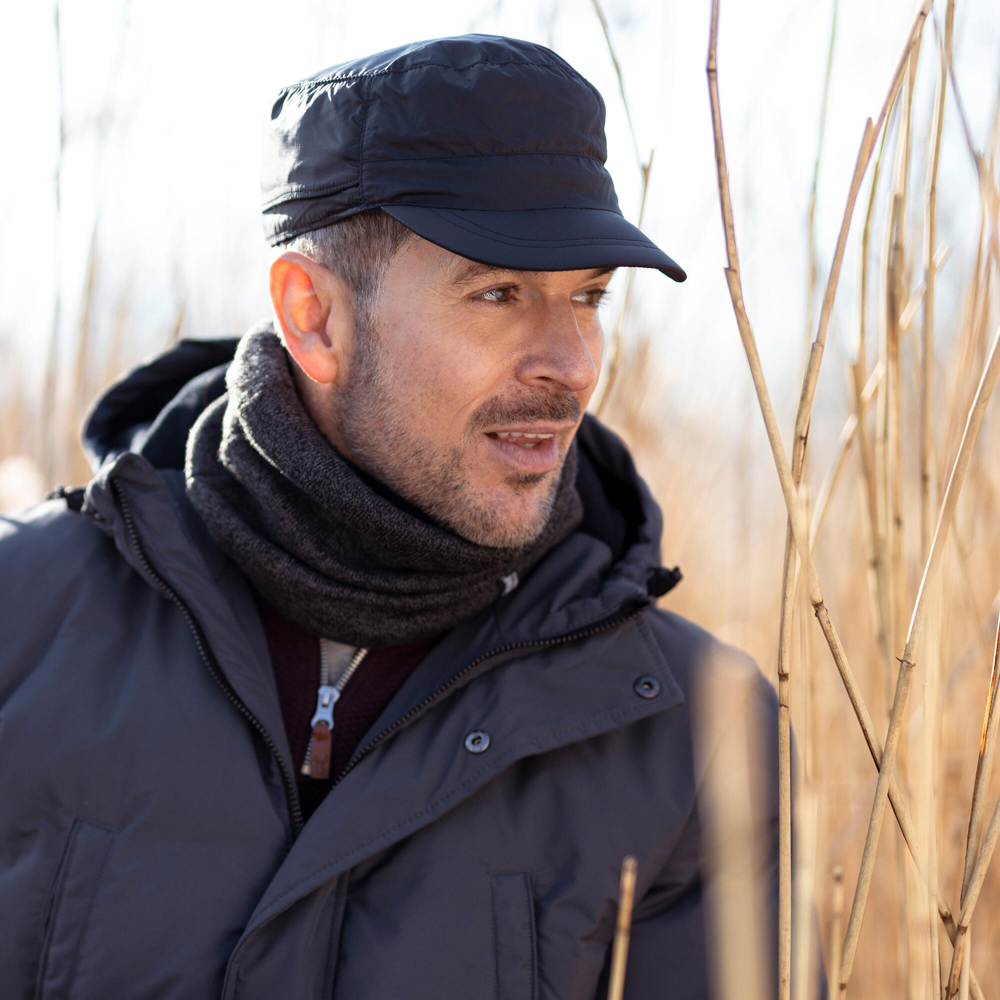 Mens Waterproof Fleece Lined Thermal Outdoor Hunting Cap 4/7