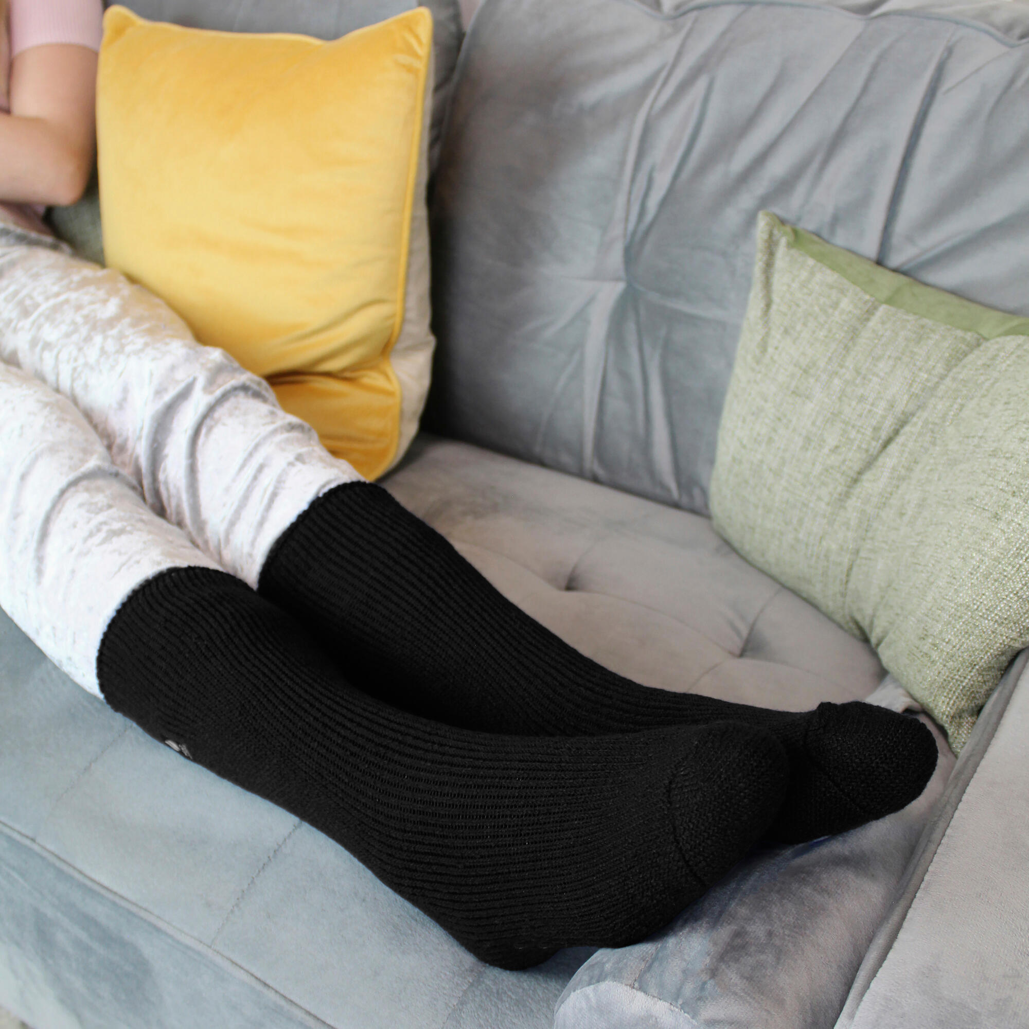 Heat Holders - Enfants chaussettes thermiques chaudes polaire pour hiver 5/6