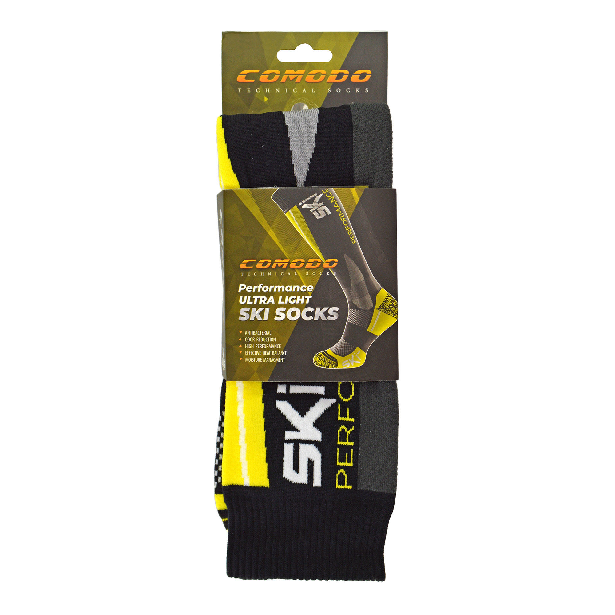 High-Performance Knee-High Unisex Snowboard Socks for Skiing 2/3