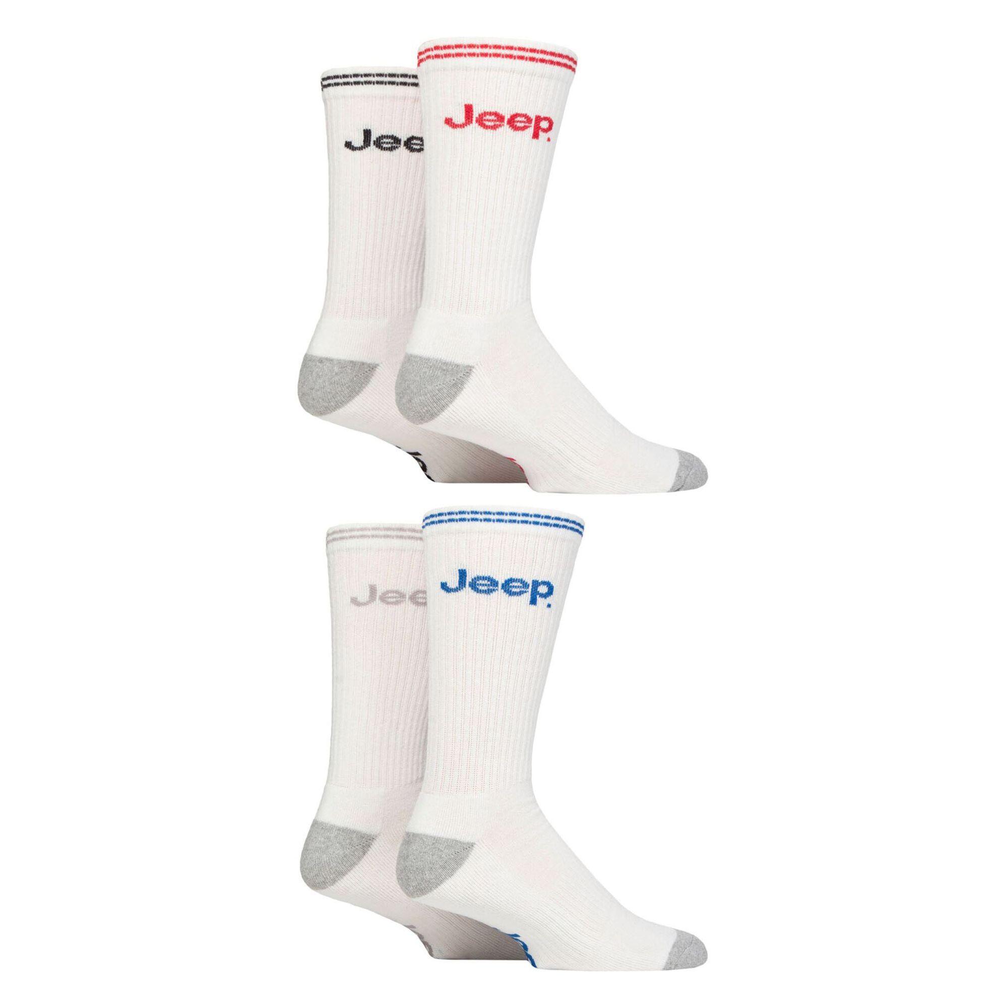 Jeep - Calzini imbottiti per stivali 4 paia per passeggio 3/4