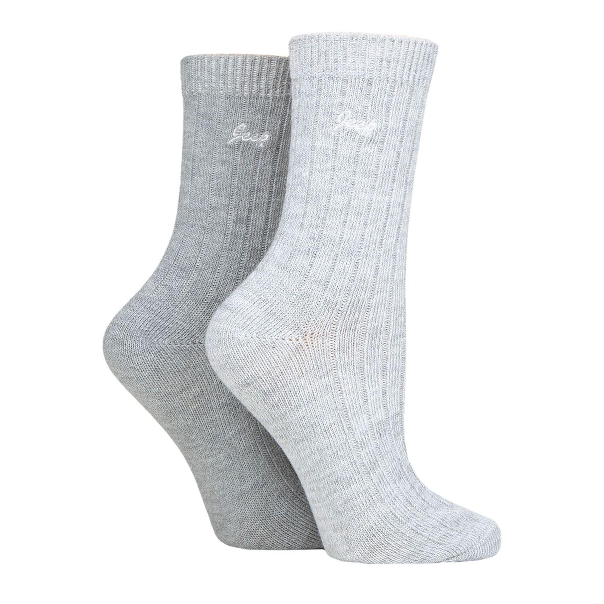 Jeep - Calzini Stivale Donna Soffice 2 Paia Performance Trekking 3/4