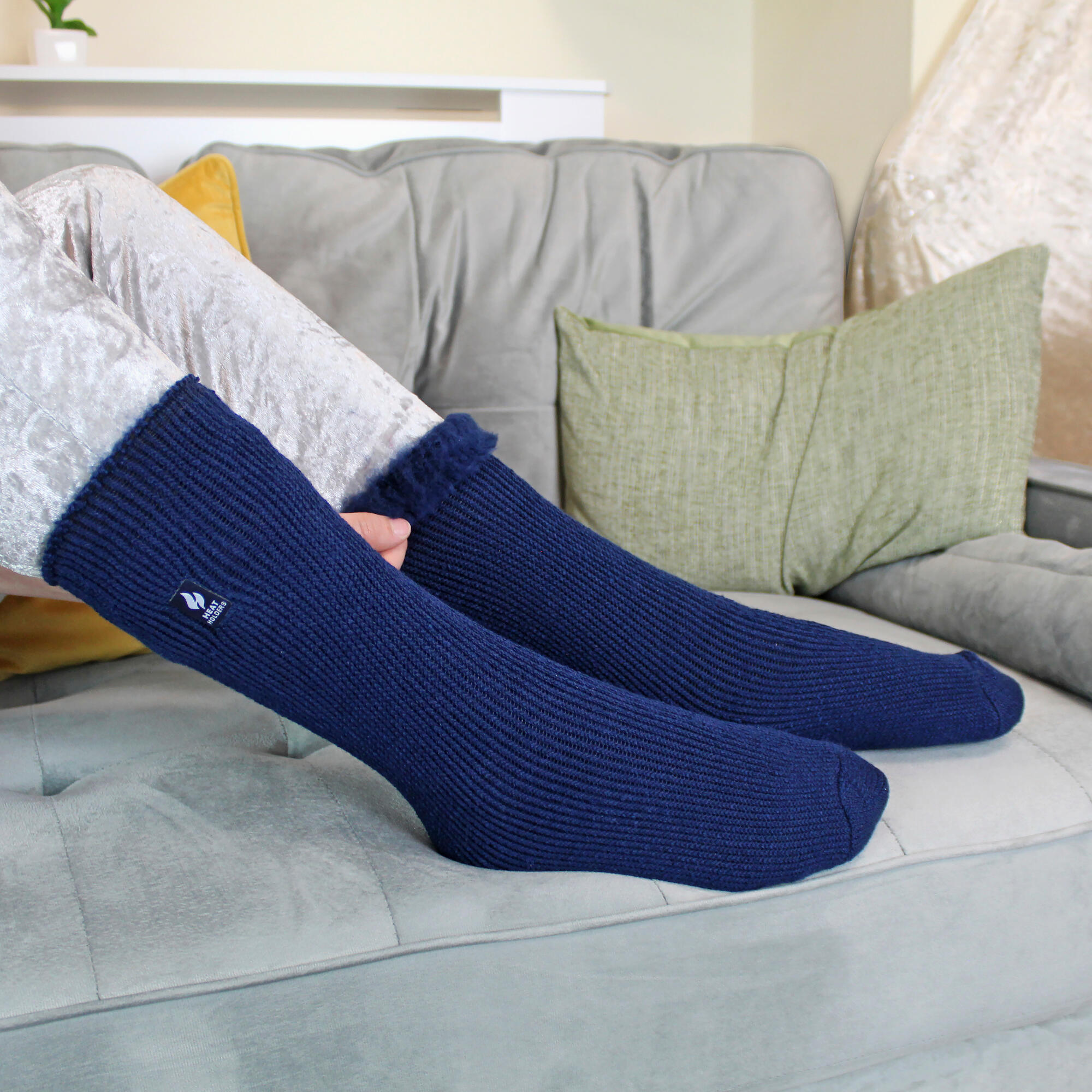 Heat Holders - Enfants chaussettes thermiques chaudes polaire pour hiver 4/6
