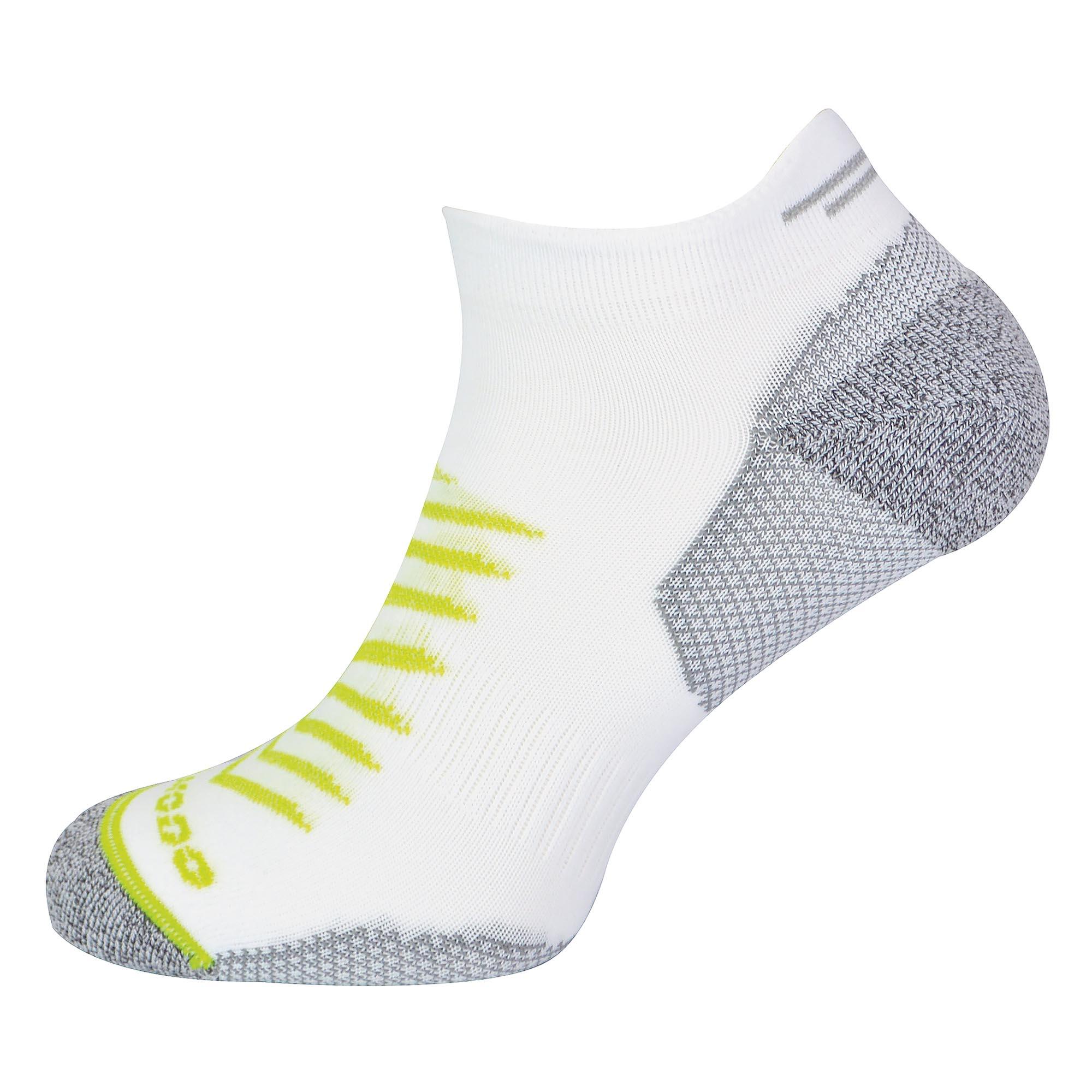 1 Pack Hi Viz Reflective Coolmax Unisex Running Socks for Summer 3/6
