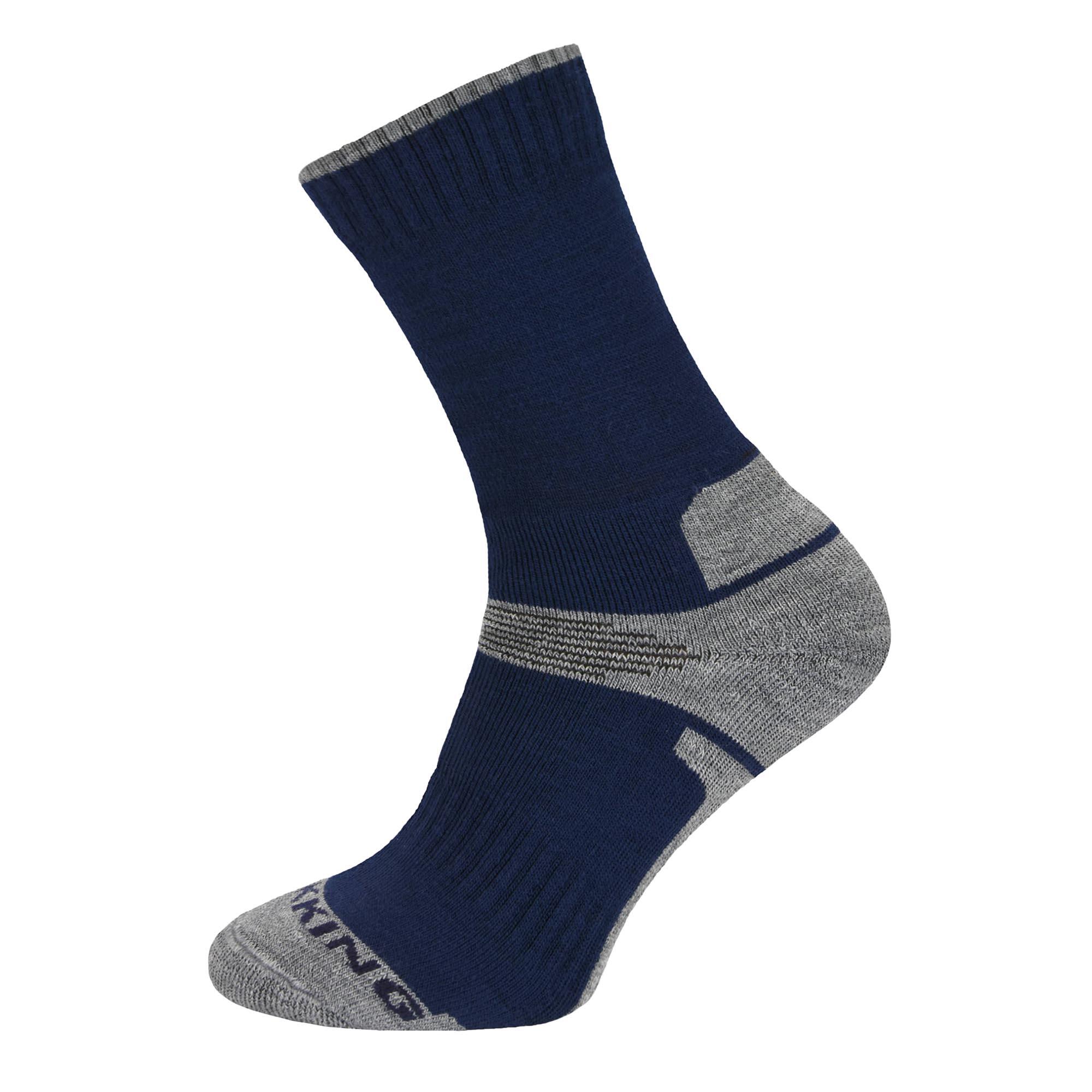 1 Pack Kids Merino Wool Hiking Socks 3/6