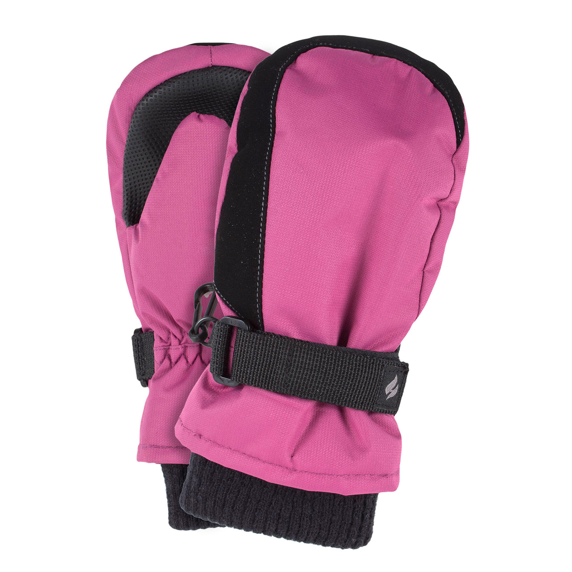 Childrens Soft Shell Winter Fleece Lined Waterproof Thermal Snow Ski Mittens 4/4