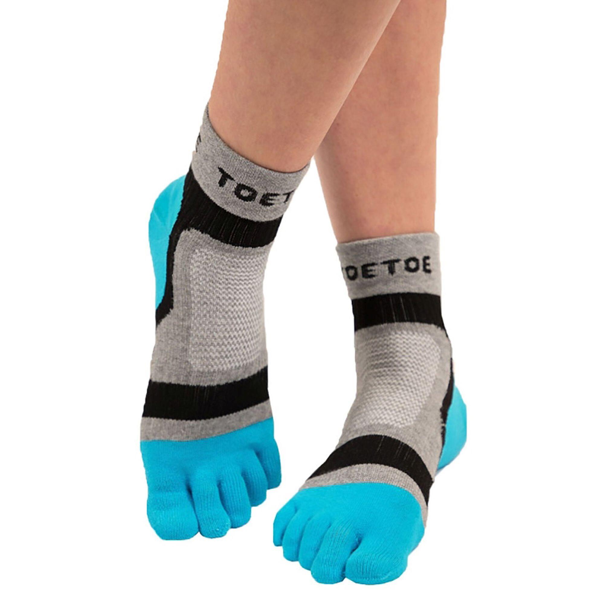1 Pack Sports Light Runner Toe Socks for Men and Women 4/5
