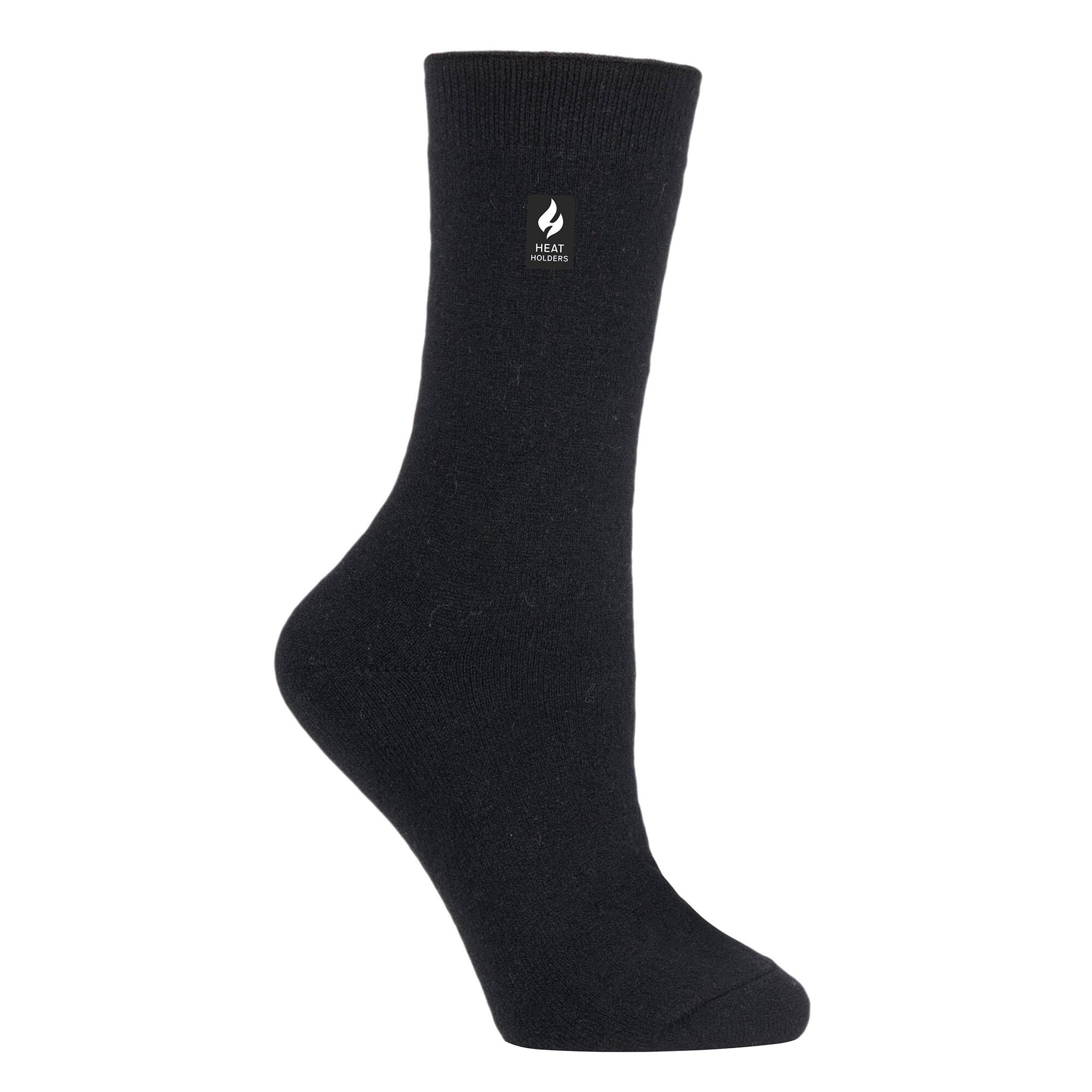 4 Pairs Ladies Ultra Lite Extra Thin 1.0 TOG Casual Thermal Socks 3/6