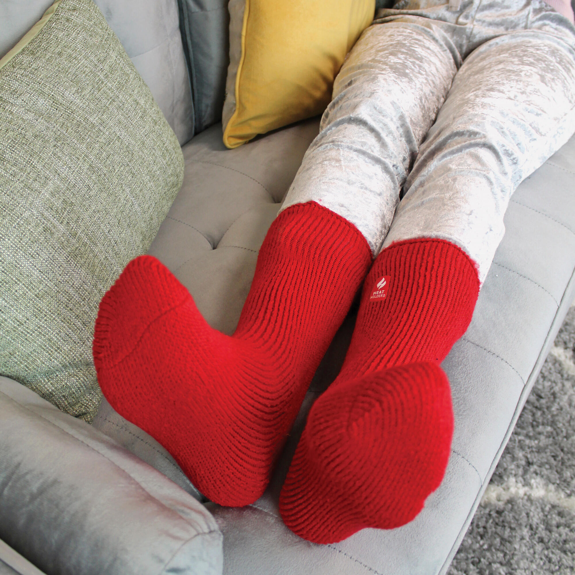 Heat Holders - Enfants chaussettes thermiques chaudes polaire pour hiver 3/6