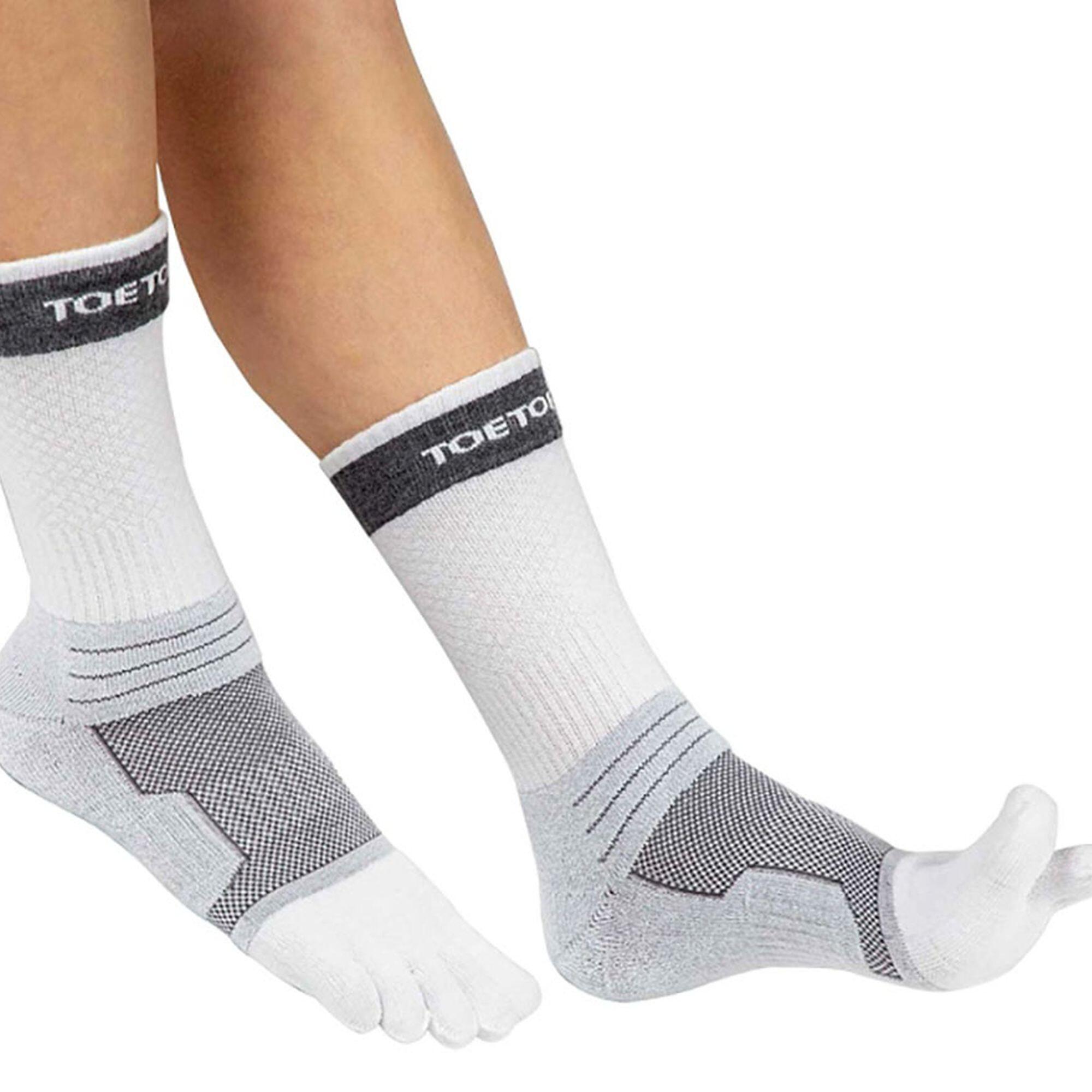 Chaussettes unisexes à orteils avec contrôle de l'humidité de la cheville 4/5