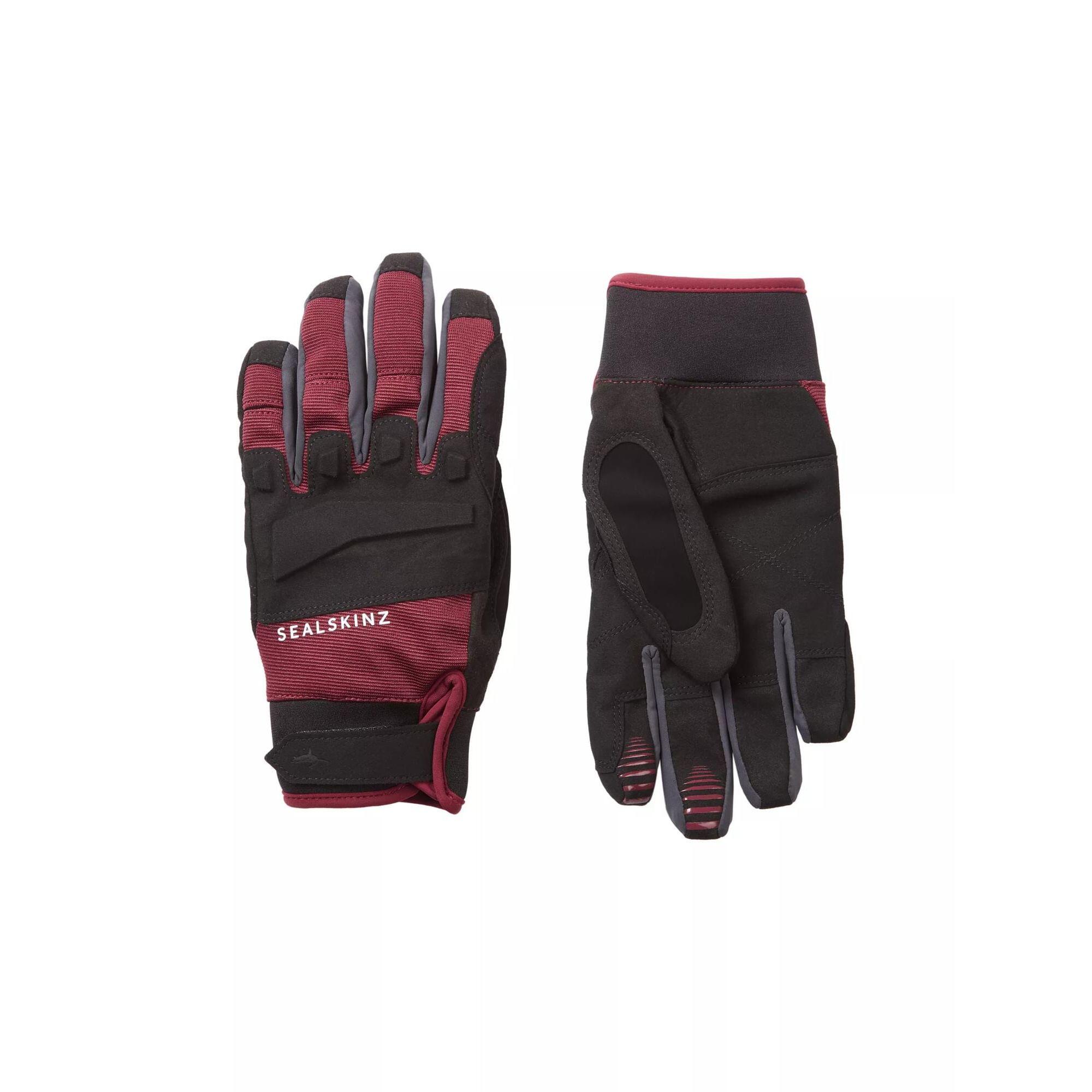 SEALSKINZ Mens & Ladies Waterproof All Weather MTB Mountain Bike Gloves