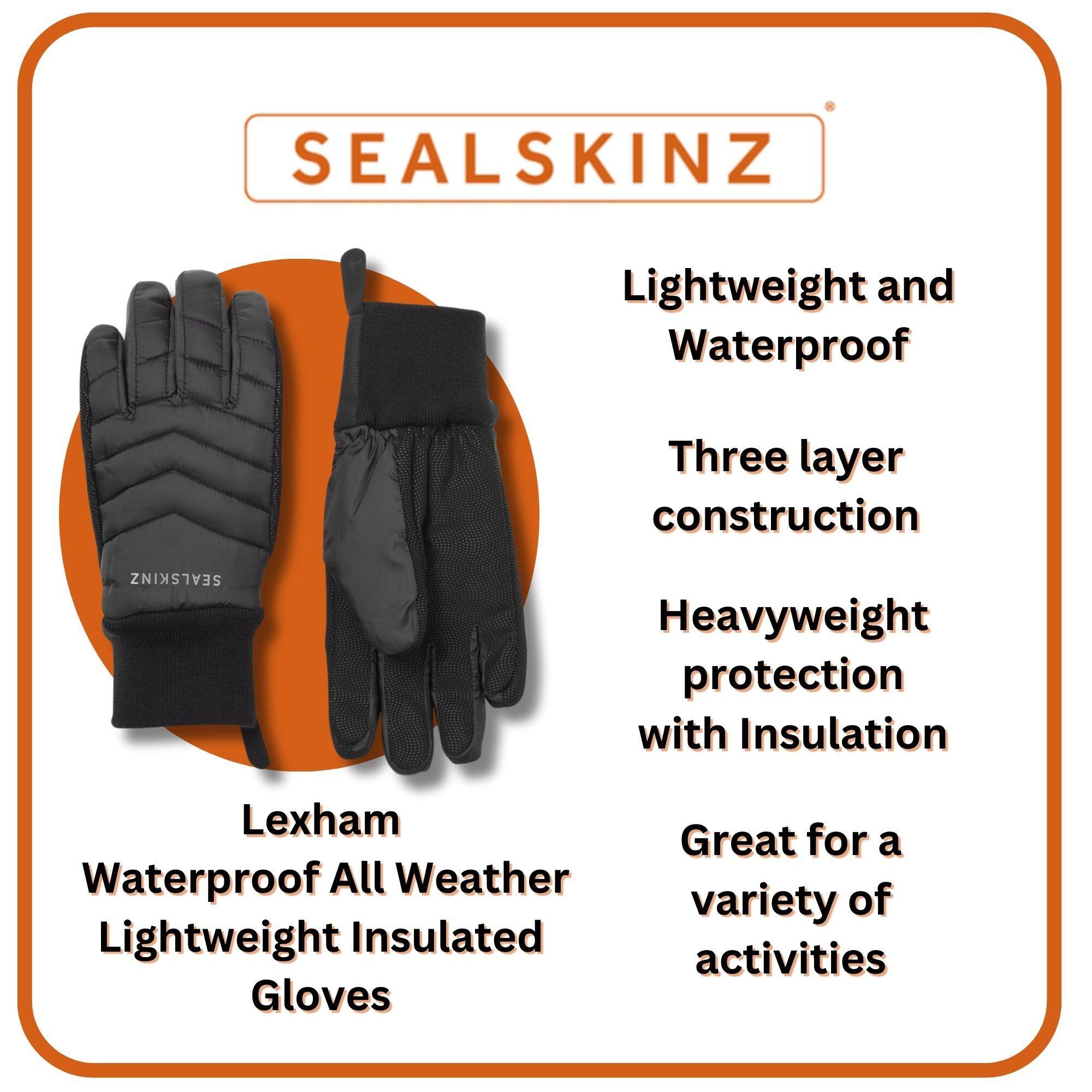 Gants isolés imperméables unisexes toutes saisons 3/4