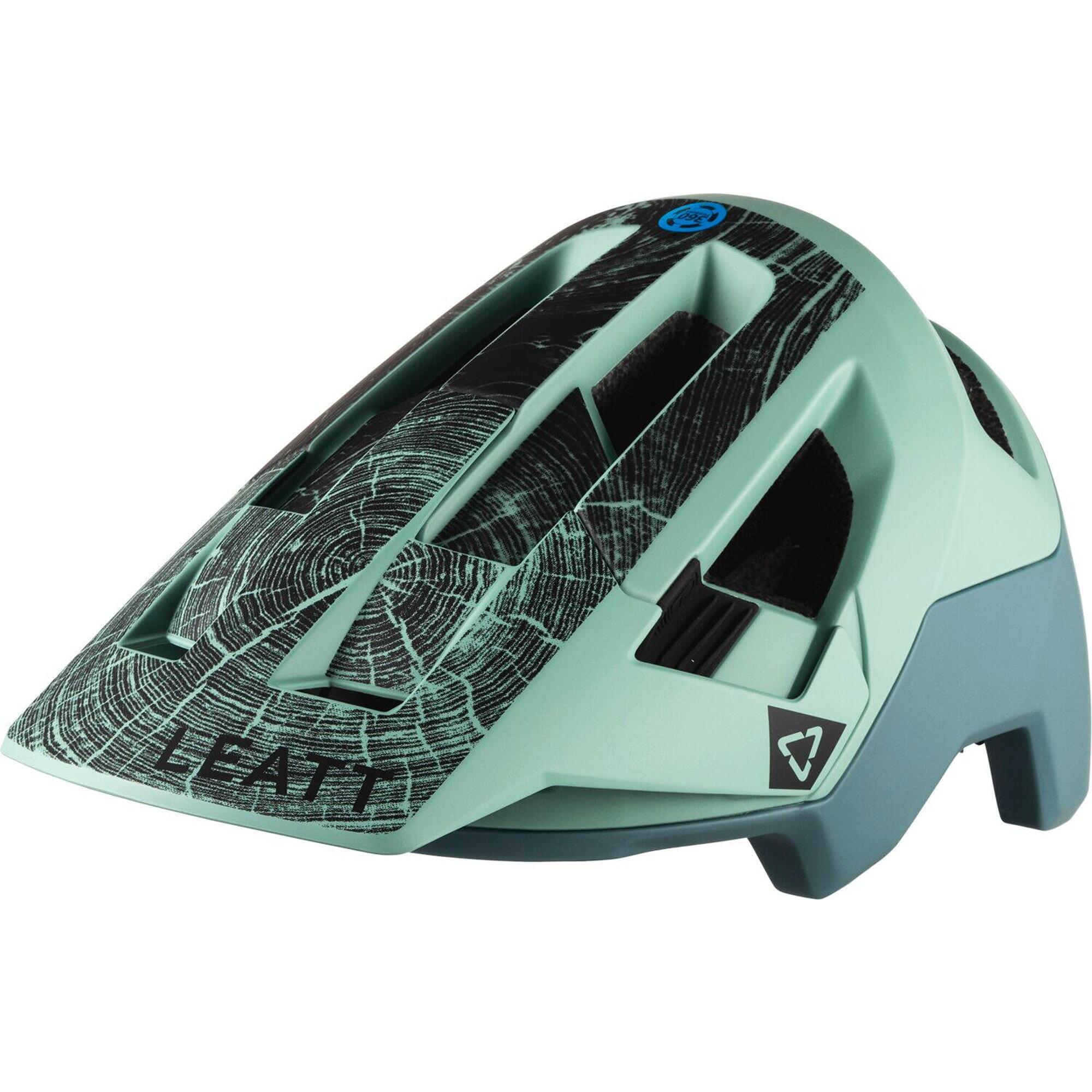 Leatt - Casque Vtt Leatt All Mountain 4.0 Vert - Casque - Bleu - 40 M - Decathlon