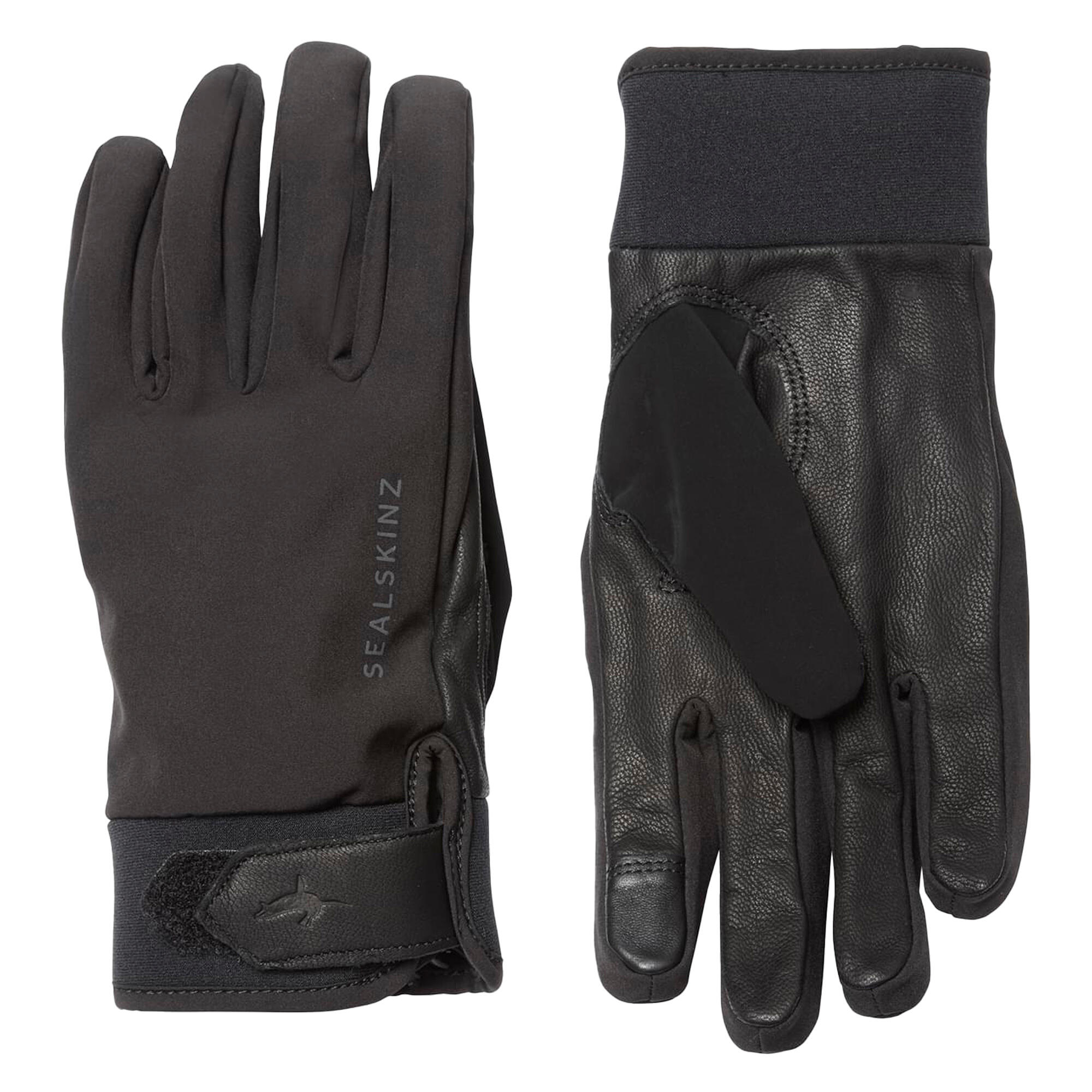 SEALSKINZ Mens & Ladies Waterproof All Weather Insulated Glove Black Gloves