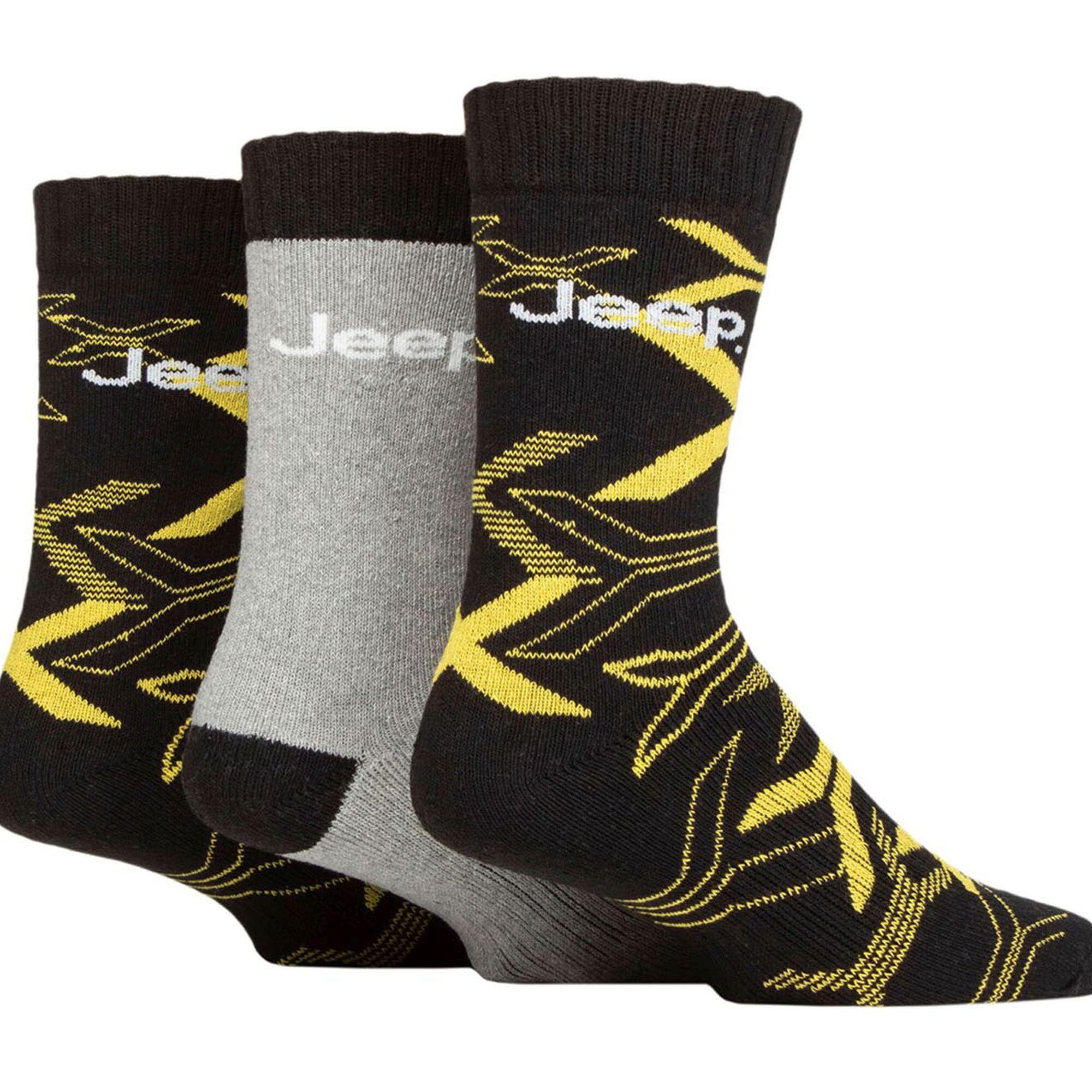 Lot de 3 chaussettes de bottes camouflage pour hommes 3/4