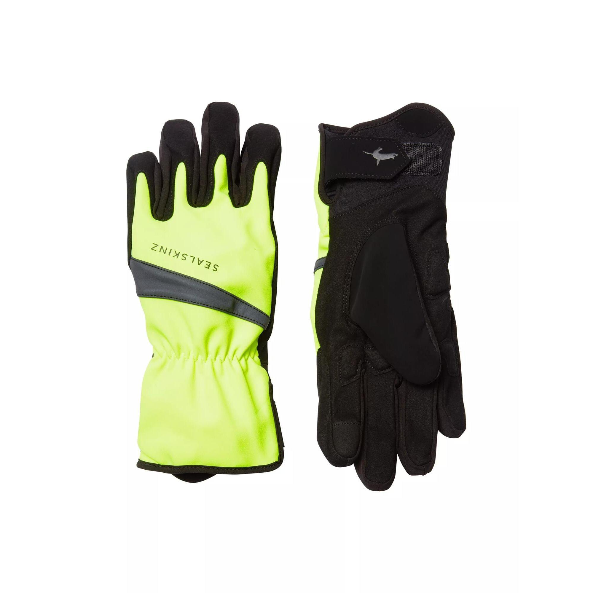 Mens Waterproof All Weather Cycle Gloves SEALSKINZ Decathlon