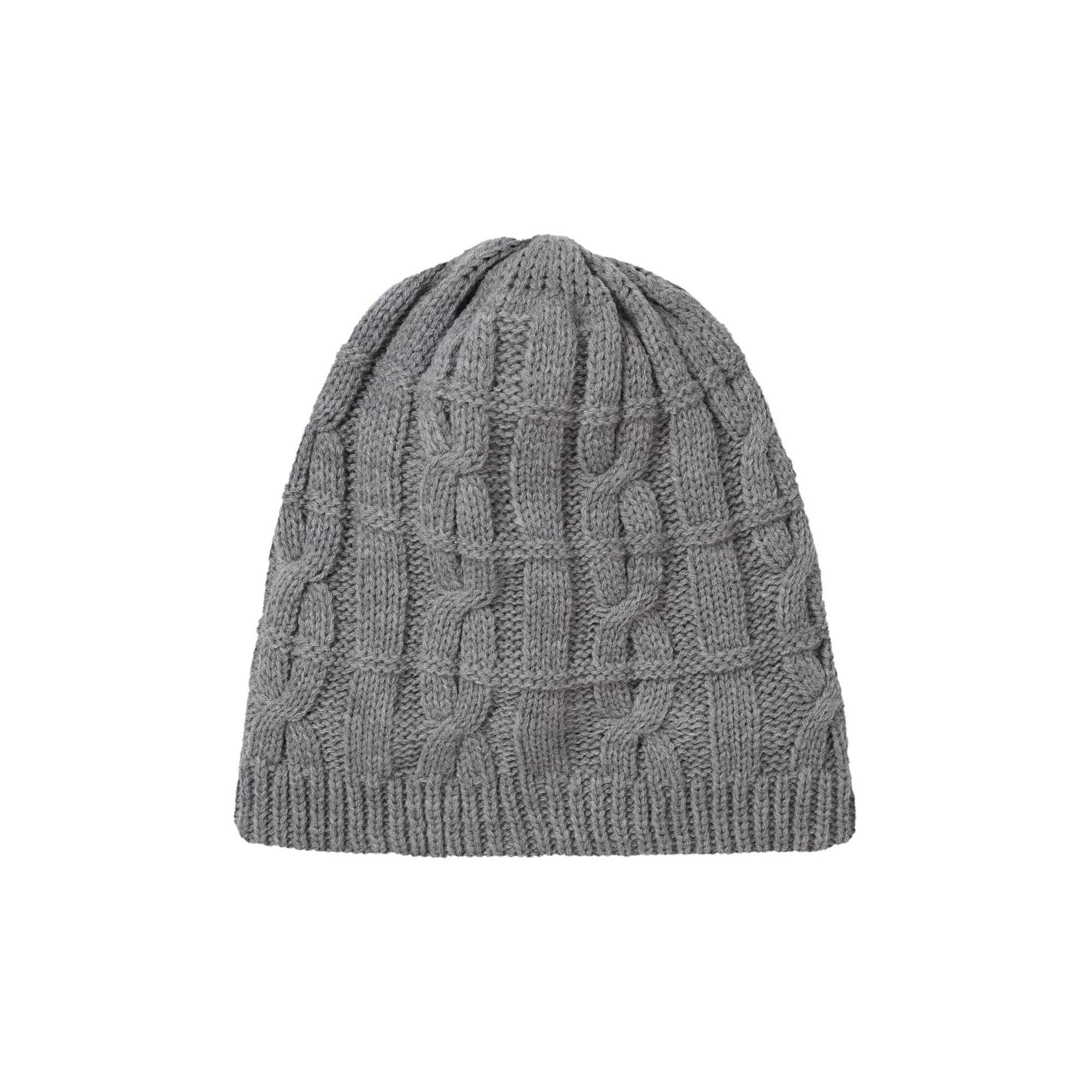 Bonnet imperméable en tricot torsadé pour temps froid 2/3