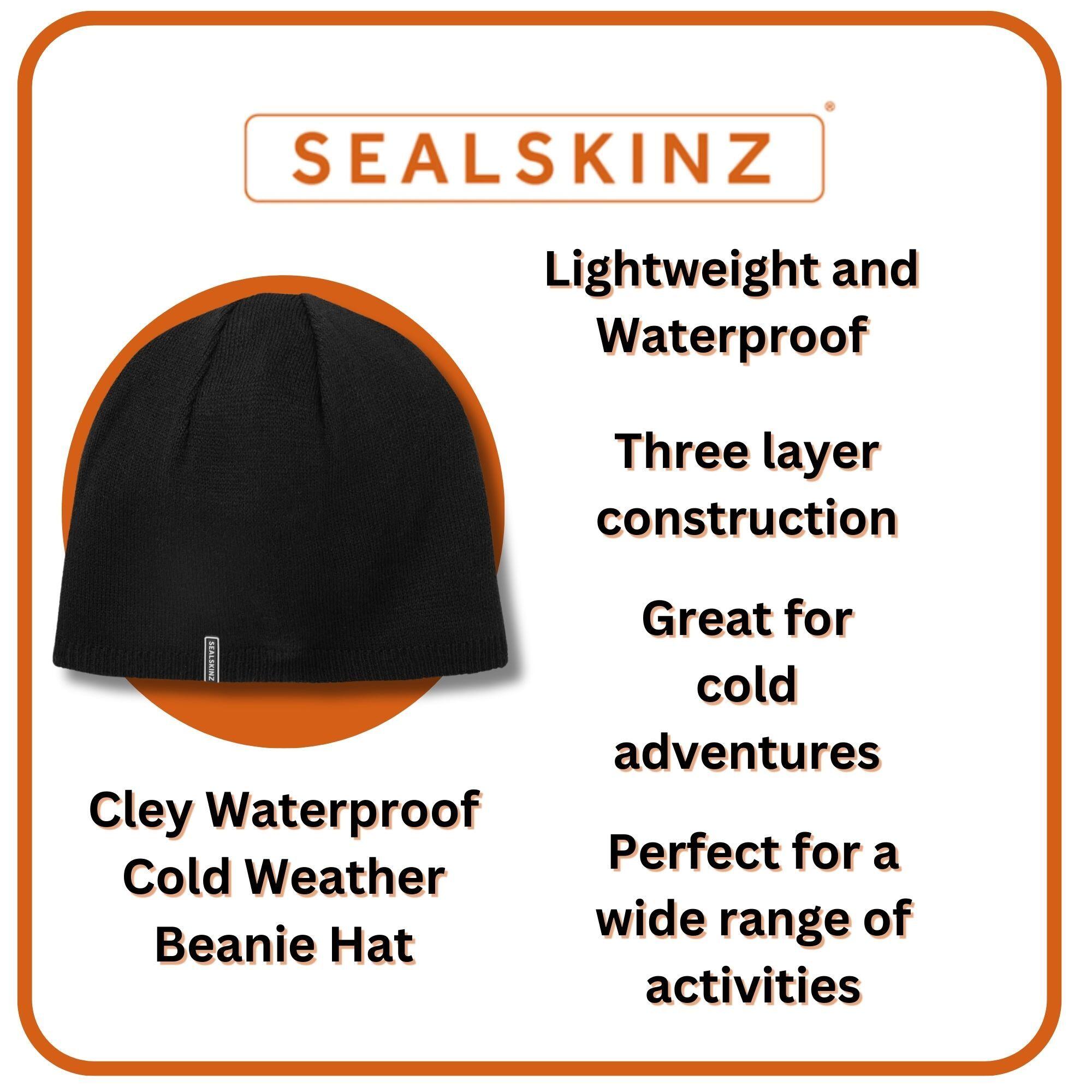 Mens & Ladies Waterproof Cold Weather Beanie Hat 3/3