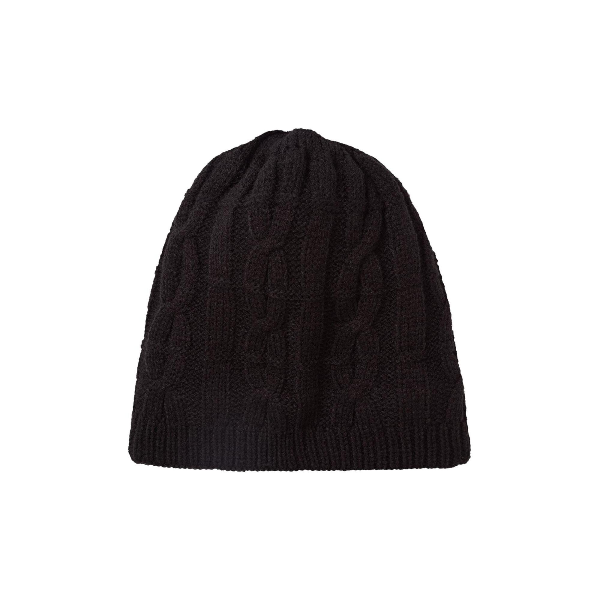 Bonnet imperméable en tricot torsadé pour temps froid 2/3