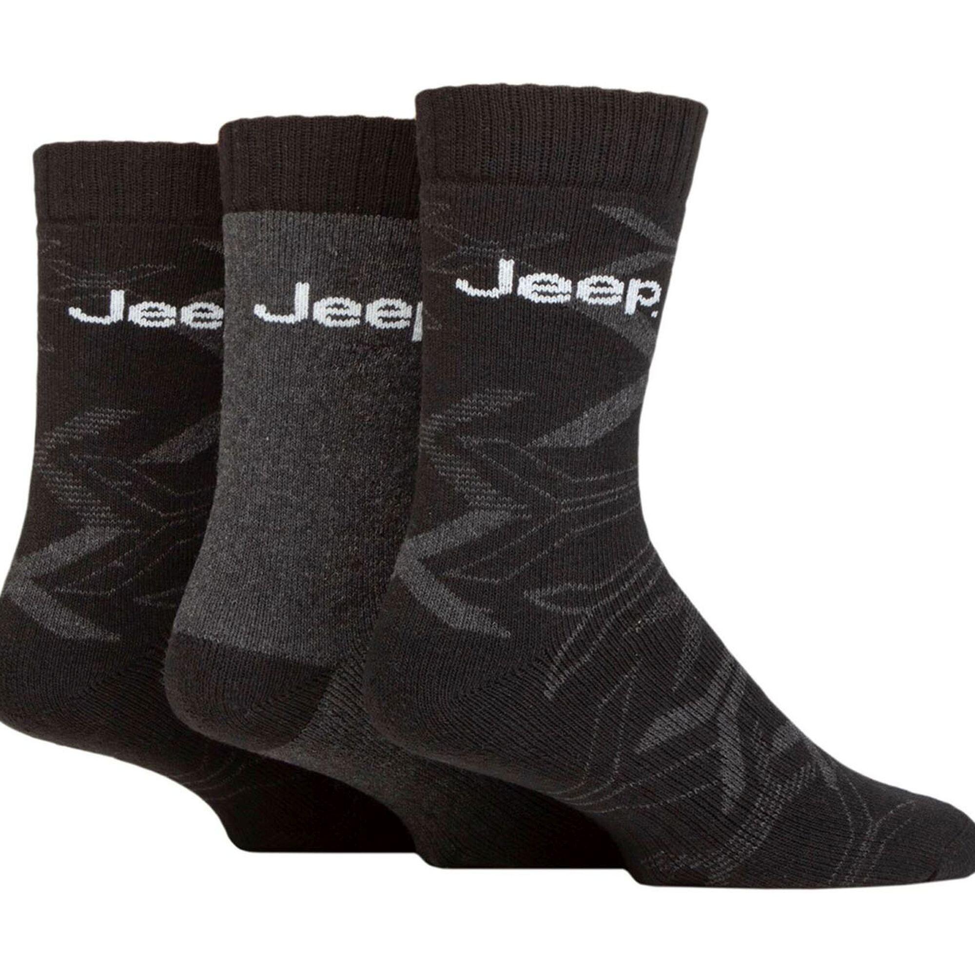Men's Camo Boot Socks - Cushioned Anti-Blister Camouflage Socks 3/3