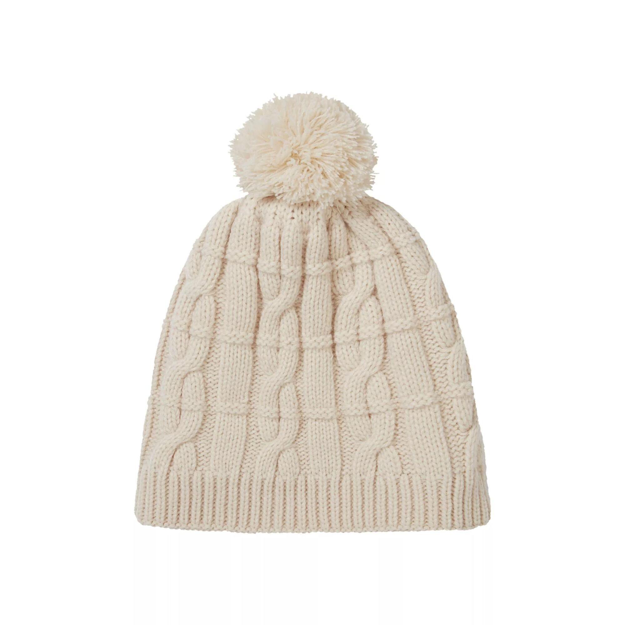 Mens & Ladies Waterproof Cold Weather Cable Knit Bobble Hat 2/3