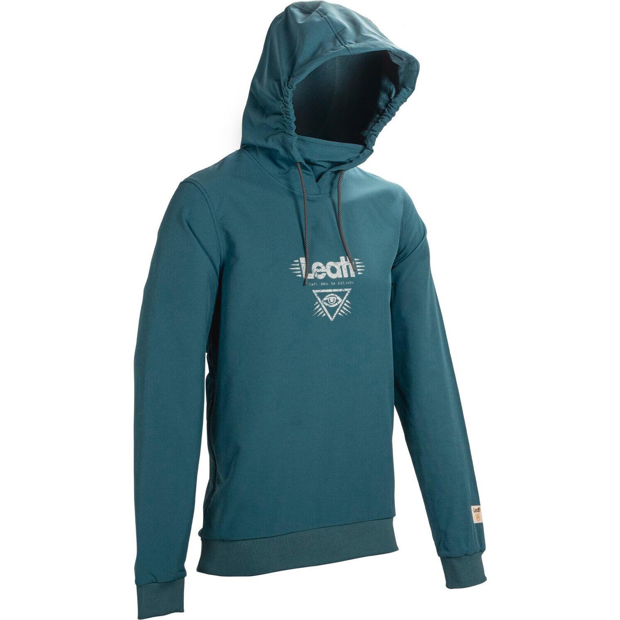 Leatt - Sweat Vtt Gravity 3.0 Avec Protection Supplémentaire Bleu Clair Homme - Pull - Bleu|vert - 48 Xl - Decathlon