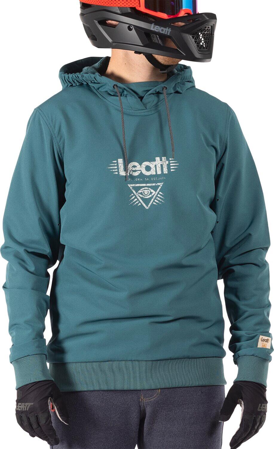 MTB-sweater Gravity 3.0 met extra bescherming op de ellebogen Lichtblauw Heren 3/7