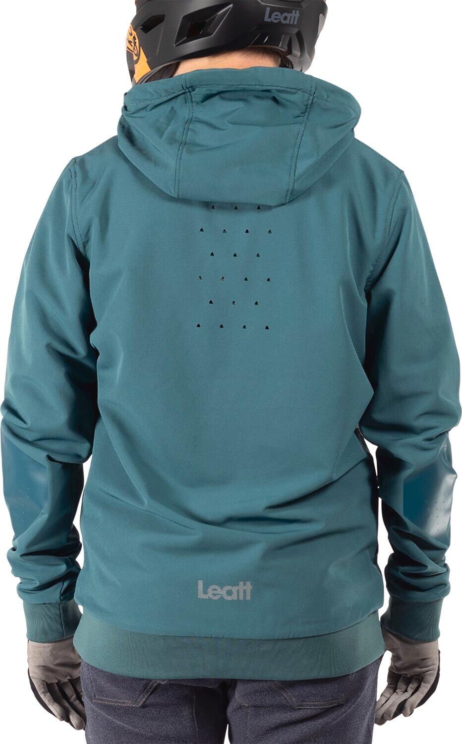 MTB-sweater Gravity 3.0 met extra bescherming op de ellebogen Lichtblauw Heren 5/7