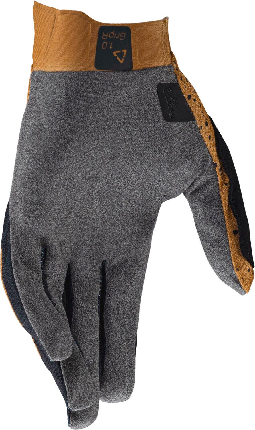 Guanti MTB Gripr 1.0 con palmo in MicronGrip senza cuciture Marrone Uomo 4/7