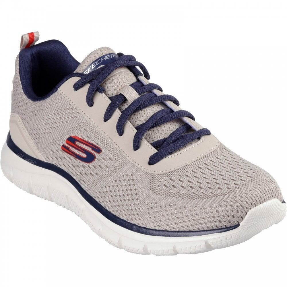 Scarpe da ginnastica da uomo Skechers Track leshur Beige 6/7