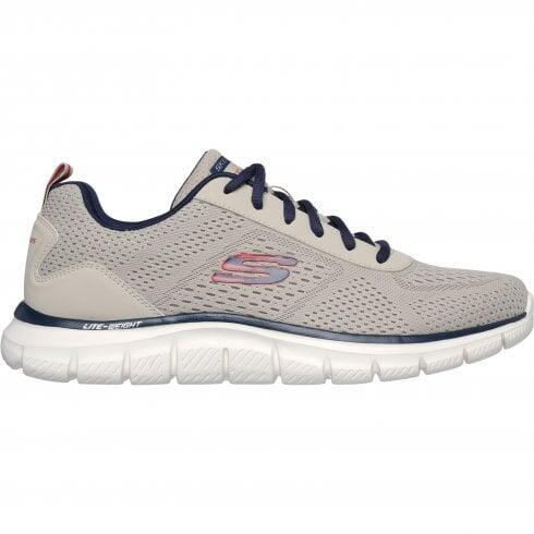Scarpe da ginnastica da uomo Skechers Track leshur Beige 7/7