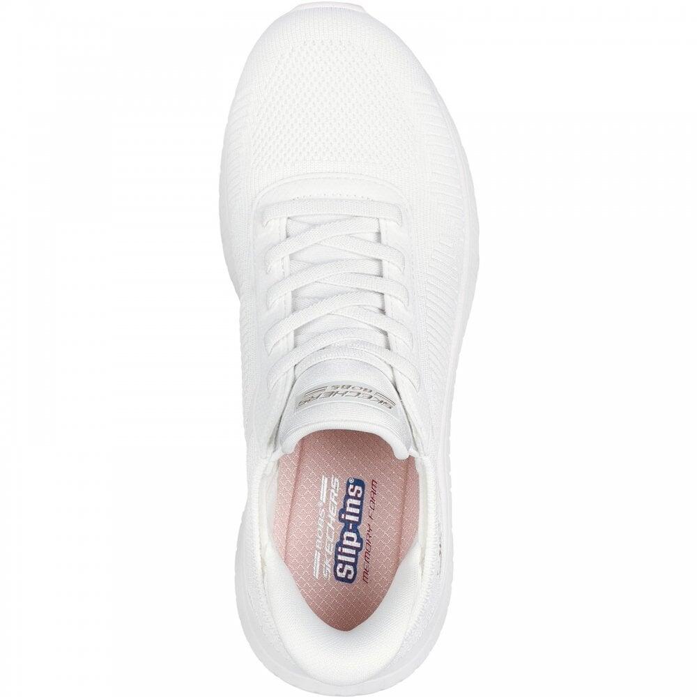 Zapatillas Skechers Mujer Bobs Squad Chaos Blanco 5/7