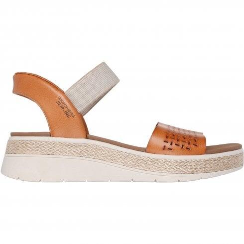 SANDALE FEMME Skechers Slip-ins Bobs Sun Ray MARRON 7/7