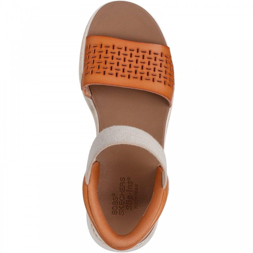 SANDALE FEMME Skechers Slip-ins Bobs Sun Ray MARRON 5/7
