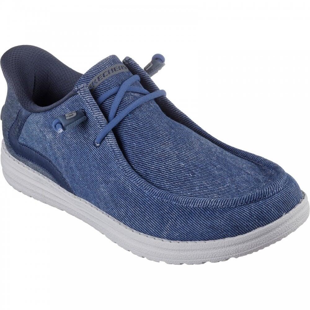 BLUCHER Walaby HOMME Skechers Melson CORnado Lona Envejecida Denim 6/7