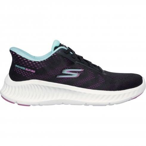 Comodda Baskets FEMME Skechers Alip-ins Go Walk Now-sarahi NOIR 7/7