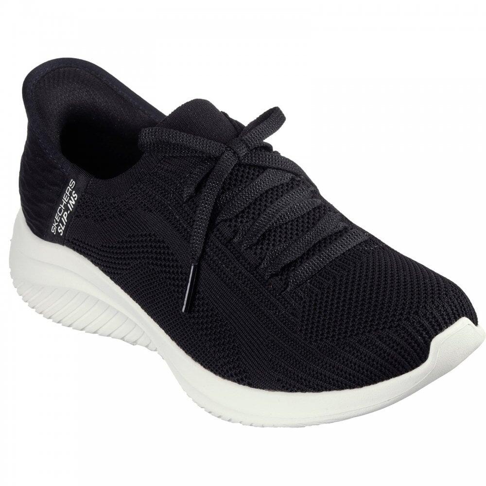 149710/blk Ultra Flex 3.0-brilliant Path Womens Sports Low Top Slip On Trainers 6/7