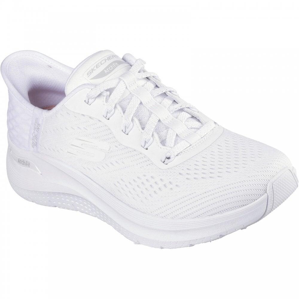 Zapatilla Mujer Skechers Slip-ins Arch Fit 2-0 Easy Chic Blanca 6/7